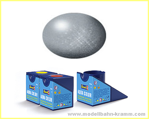 Revell 36190, EAN 4009803361901: Silber, metallic Aqua Color 18 ml