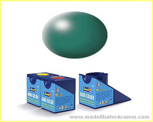 Revell 36365, EAN 4009803363653: Patinagrün, seidenmatt Aqua Color 18 ml