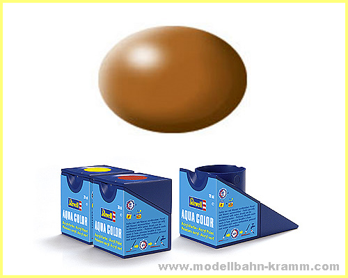 Revell 36382, EAN 4009803363820: Holzbraun, seidenmatt Aqua Color 18 ml