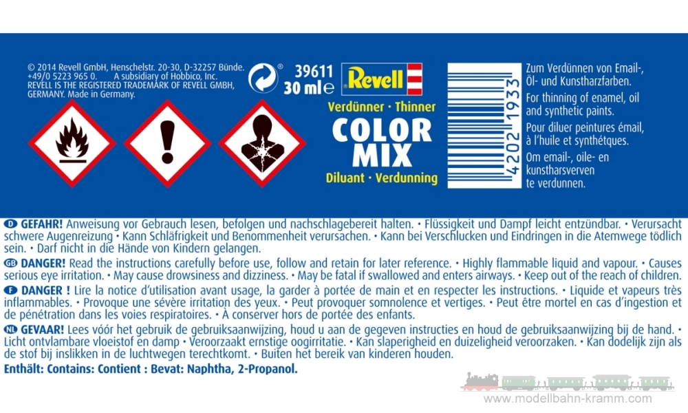 Revell 39611, EAN 42021933: Color-Mix 30 ml