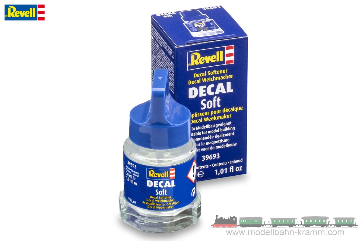 Revell 39693, EAN 4009803396934: Decal Soft 30 ml, Weichmacher für Beschriftungen