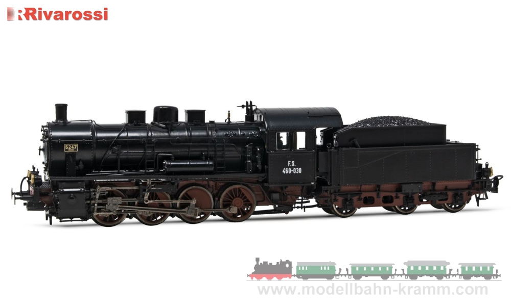 Rivarossi class Gr. 460 steam locomotive FS  Model