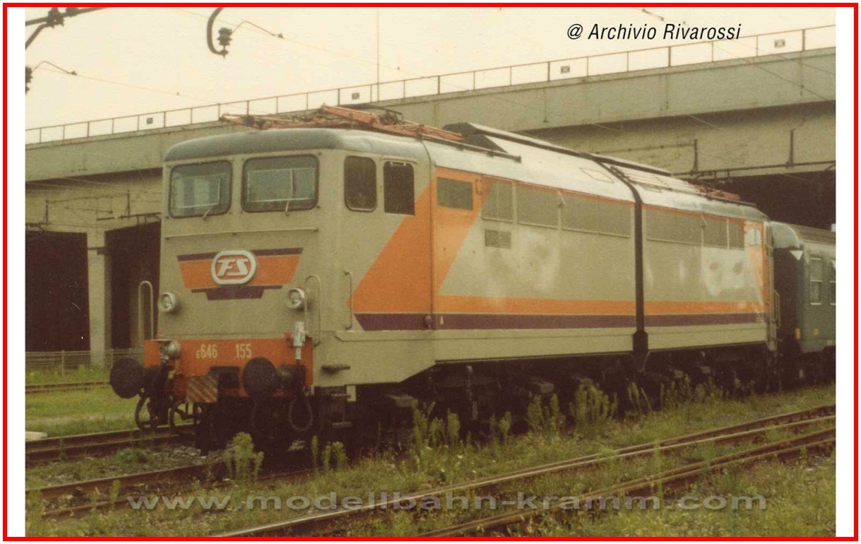 FS, electric locomotive E.646 2nd series Navetta M
