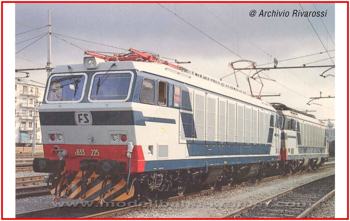 FS, 2-units pack electric locomotives E.633 200 se