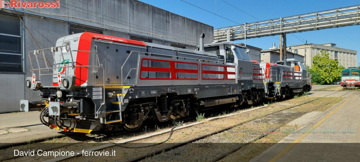 Rivarossi 2900, EAN 5055286699641: H0 DC analog Diesellokomotive EffiShunter 1000 Mercitalia Rail