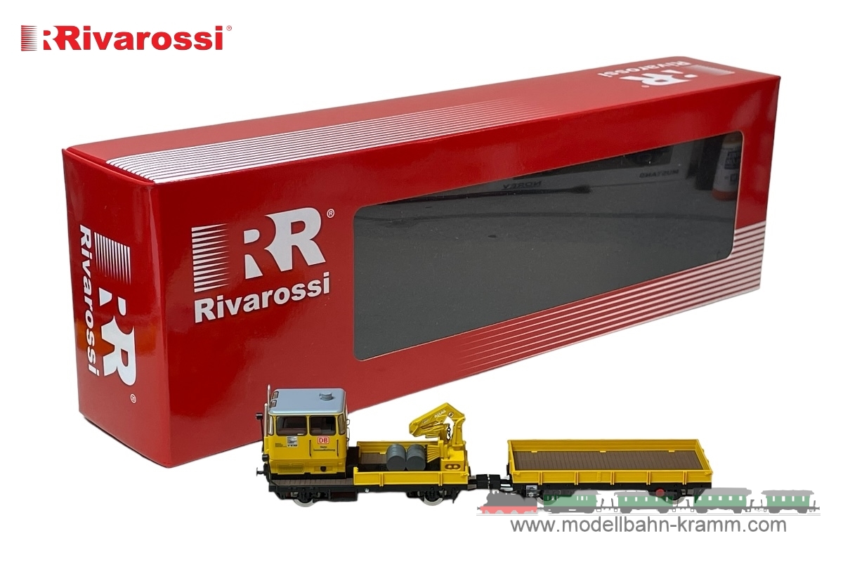 Rivarossi 2911D, EAN 5055286699788: H0 DC digital Rottenkraftwagen KLV 53 DB AG
