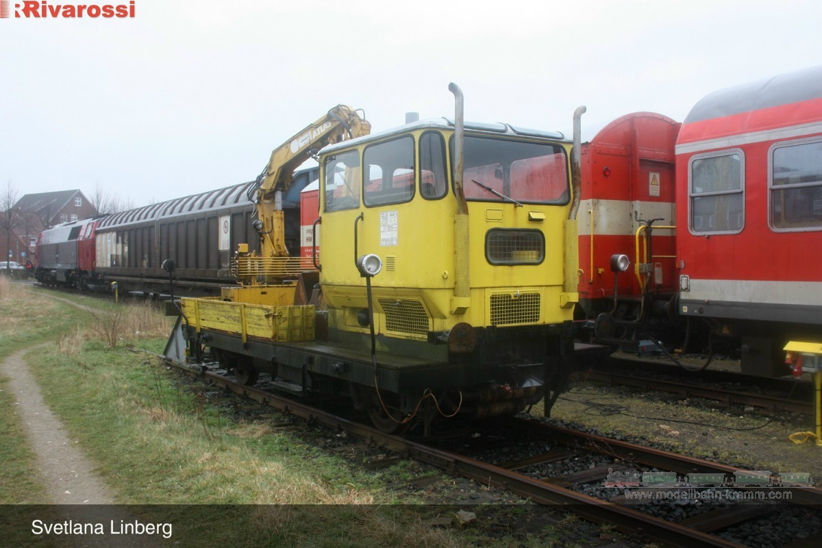 H0 DC digital Rottenkraftwagen KLV 53 DB
