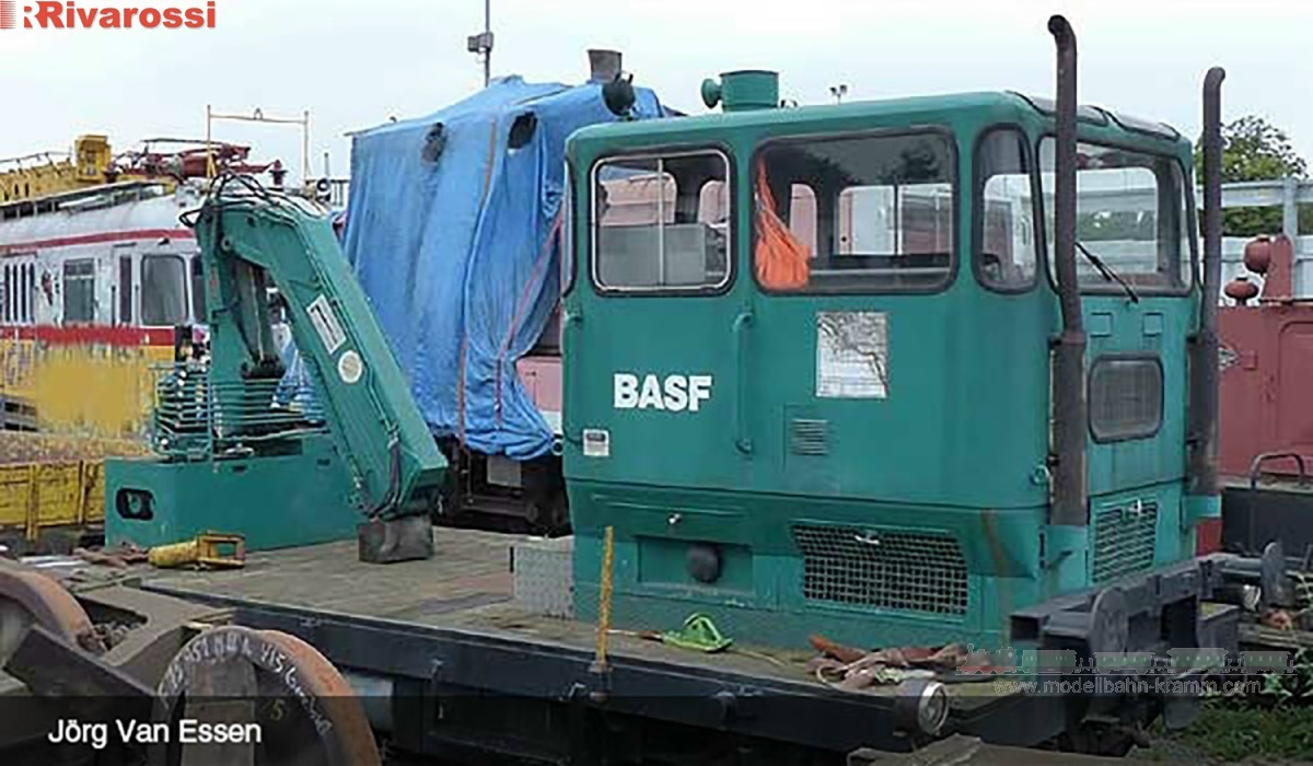 H0 DC digital Rottenkraftwagen KLV 53 BASF