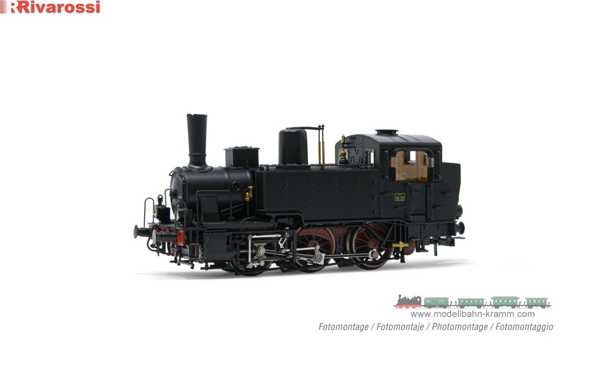 H0 DC analog Dampflokomotive Gr. 835 FS