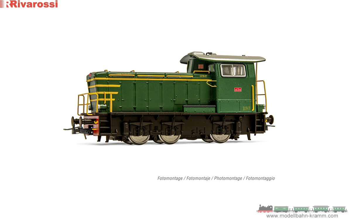 H0 DC analog Diesel-Rangierlokomotive Rh. 245 FS