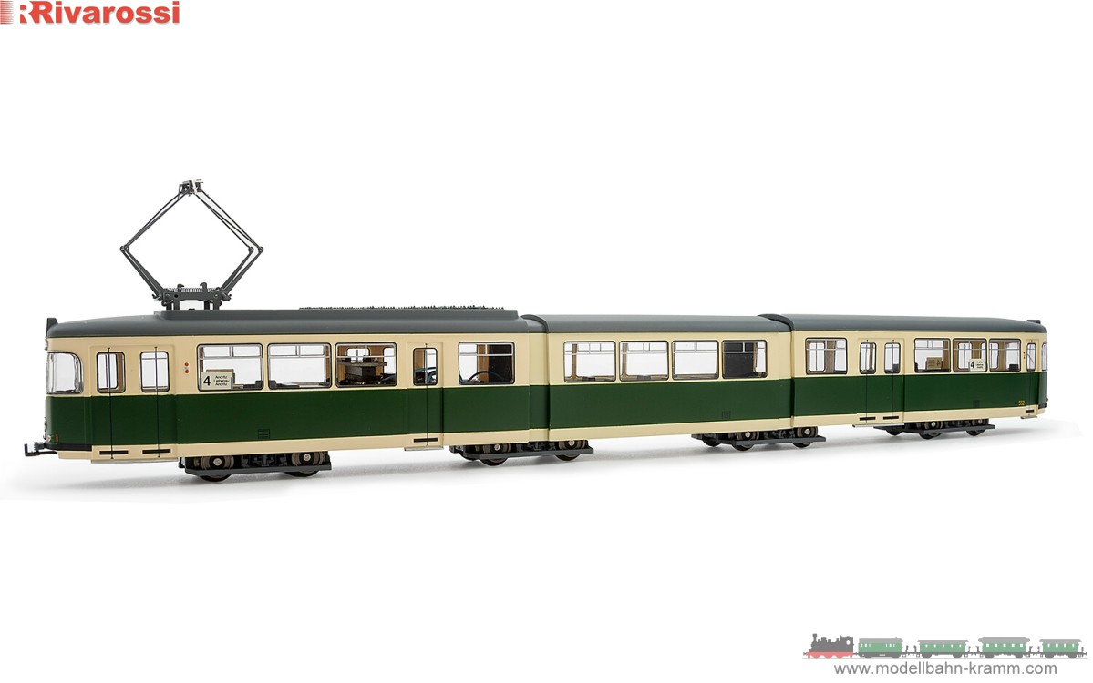 H0 DC analog Straßenbahn Typ DUEWAG GT8 Graz