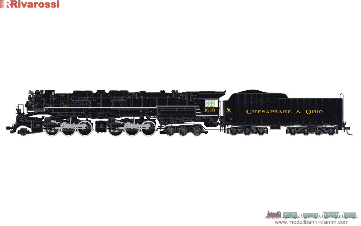 H0 Chesapeaks & Ohio Allegheny 1601