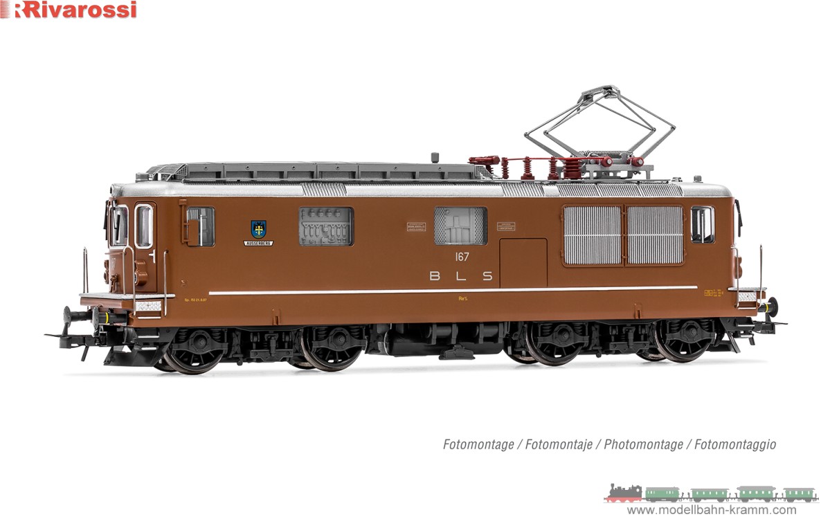 H0 Sound, BLS E-Lok 167 Ausserberg IV-V