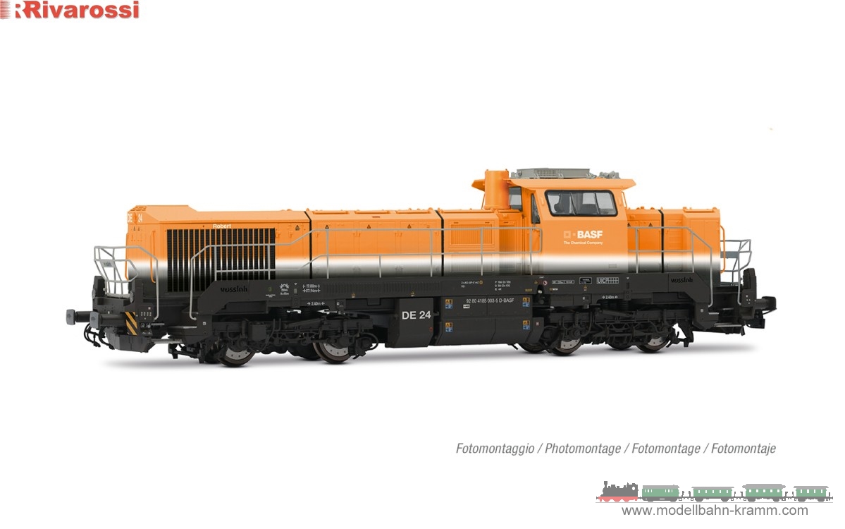 H0 DC analog Diesellok Vossloh DE 18 BASF