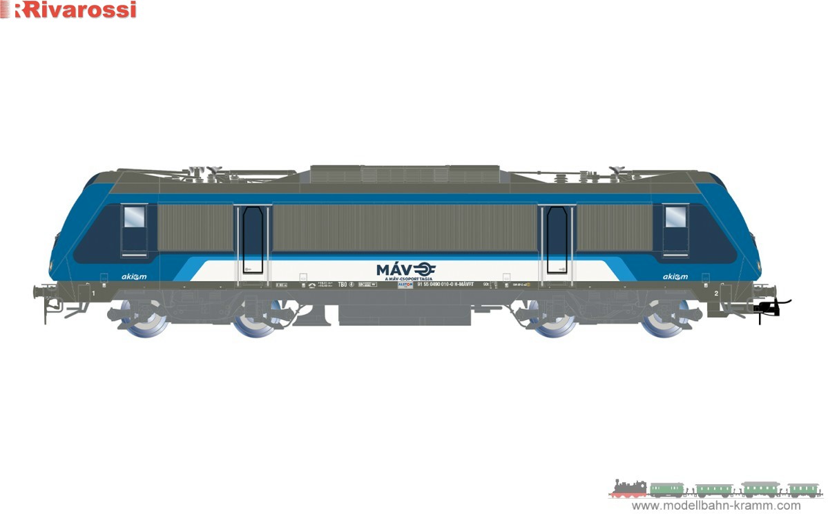 H0 DC Sound E-Lok 490 010 Akiem/MAV