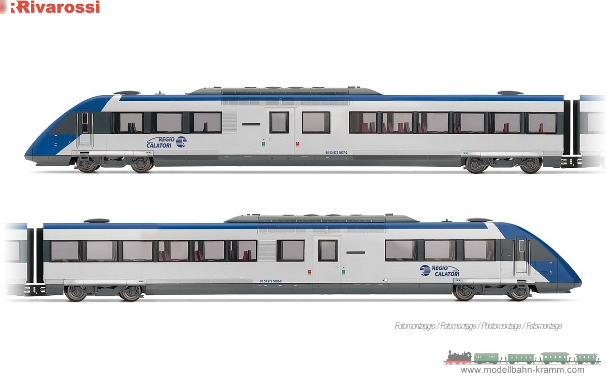 H0 DC Sound 2-tlg. Dieseltriebwagen X 72500