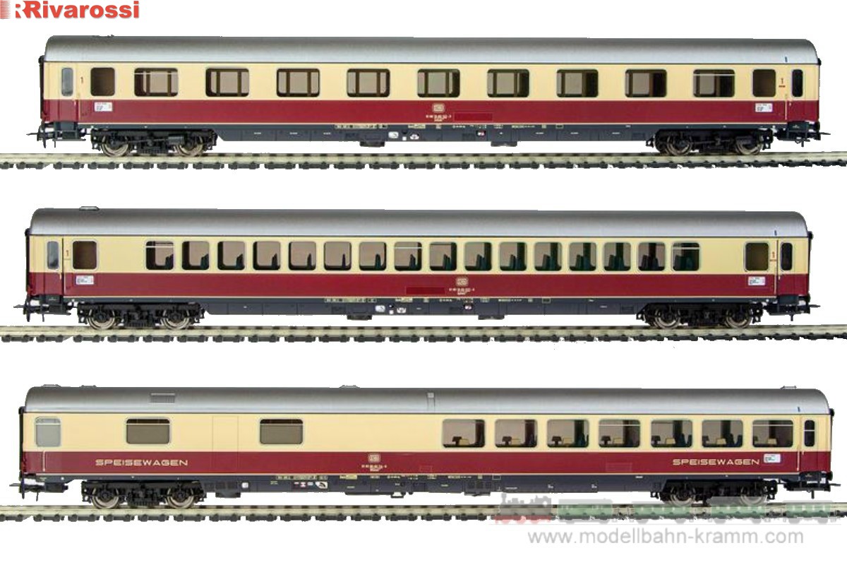 3-unit pack TEE Helvetia Hamburg-Zürich, WRmh 132