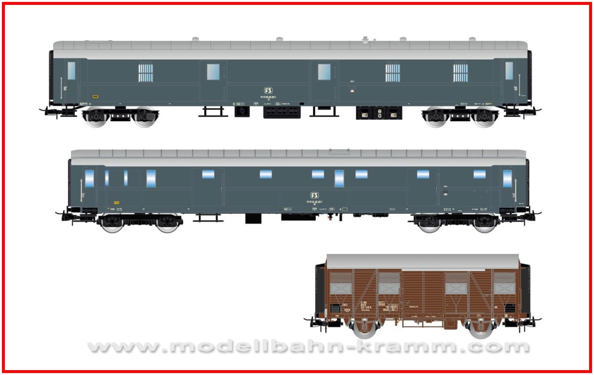 FS, 3-unit pack Celerone, UIz 1400 grey livery + D