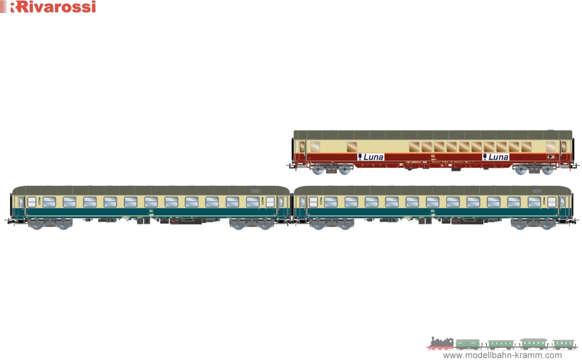 H0 3tlg. Nachtschnellzug Luna IV