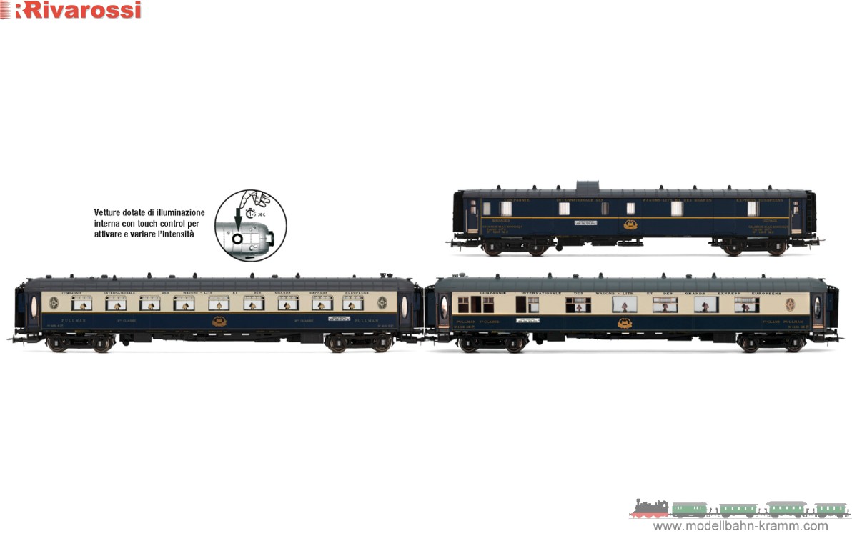 H0 CIWL 3tlg. Edelweiss PUllmann Express II