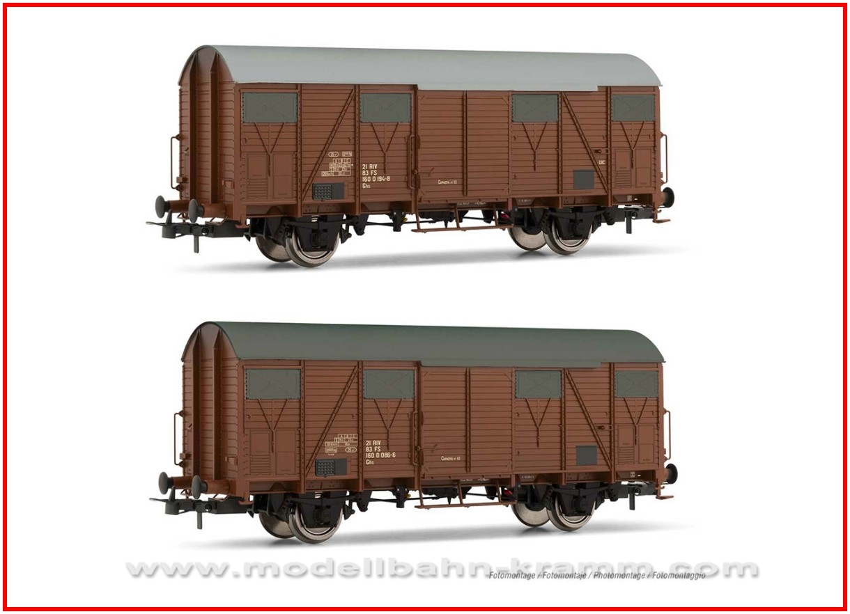 FS, 2-units pack Ghs closed wagons with low aerato