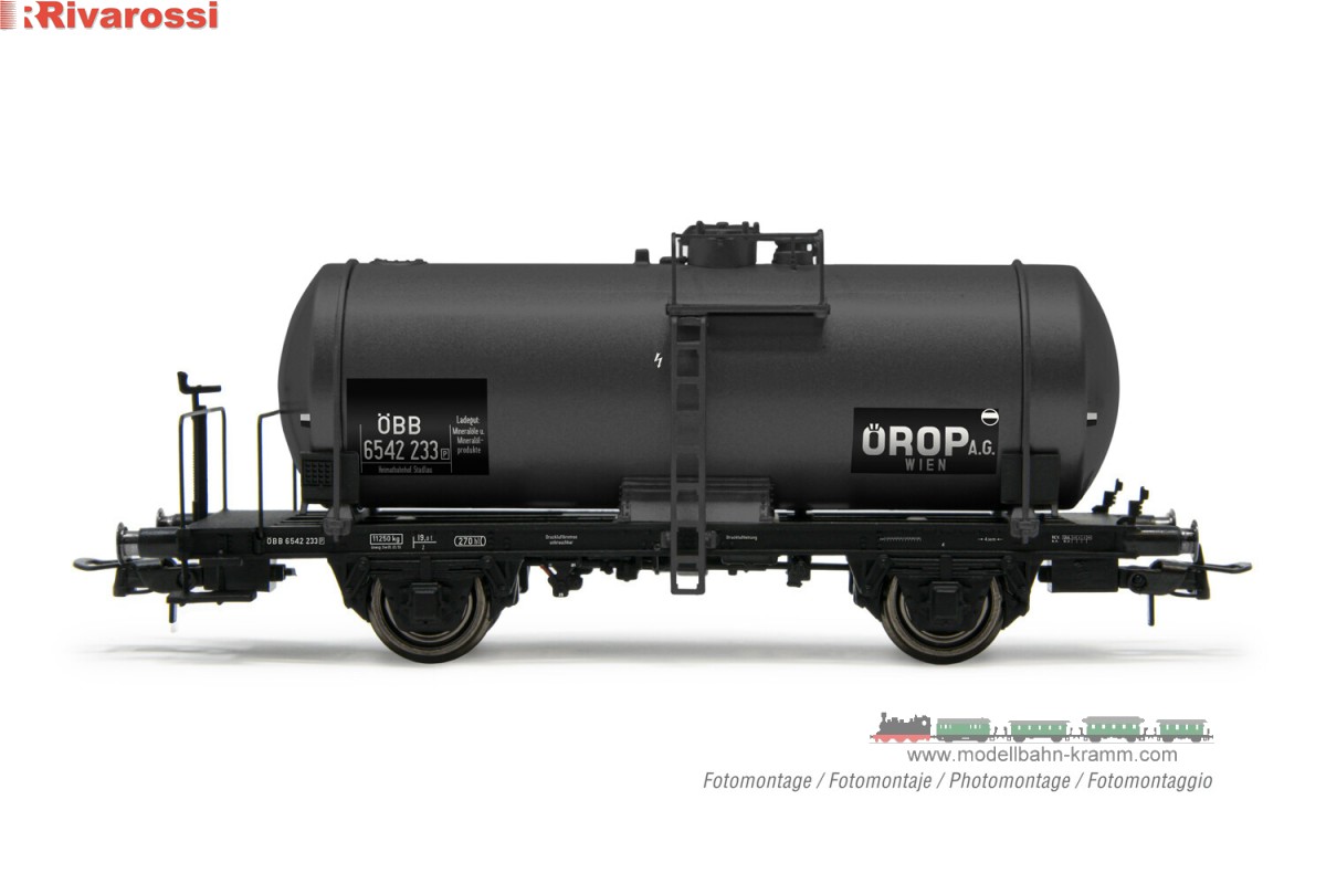 H0 DC 2-achsiger Kesselwagen ÖROP ÖBB