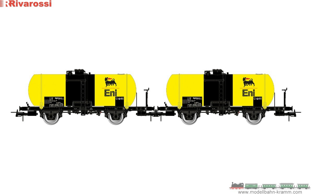H0 DC 2-tlg. Set: Kesselwagen Eni