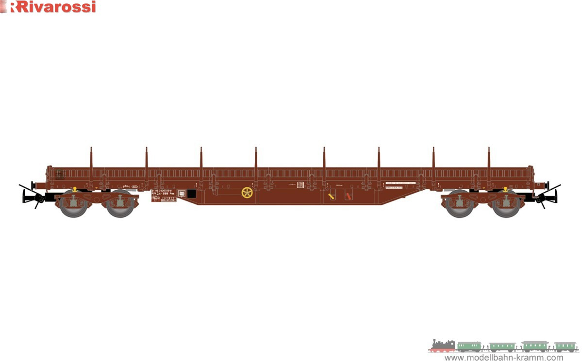 H0 DC Rungenwagen Res SBB