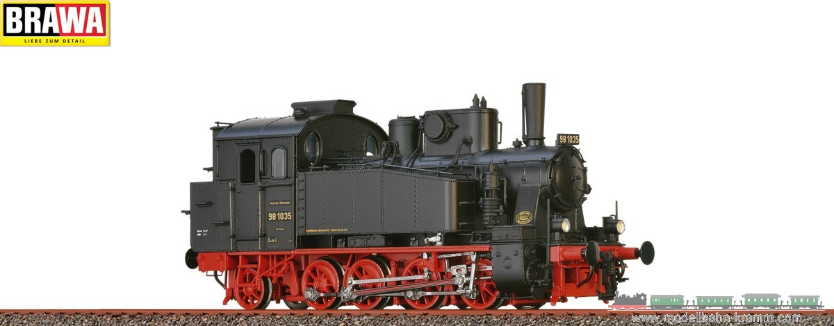 Brawa 40589, EAN 4012278405896: H0 Steam Loco 98.10 DRG, II, AC EXTRA