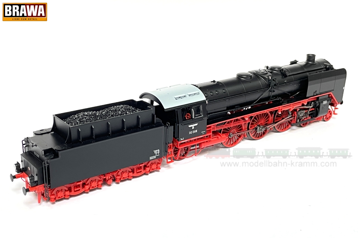 Brawa 40940, EAN 4012278409405: H0 DC analog Dampflokomotive BR 02 der DRG Ep. 2