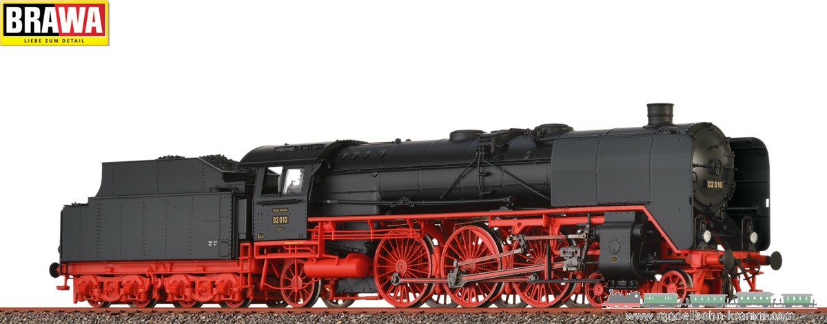 Brawa 40967, EAN 4012278409672: H0 Steam Locomotive 02 DRG, Epoch II, AC Digital EXTRA