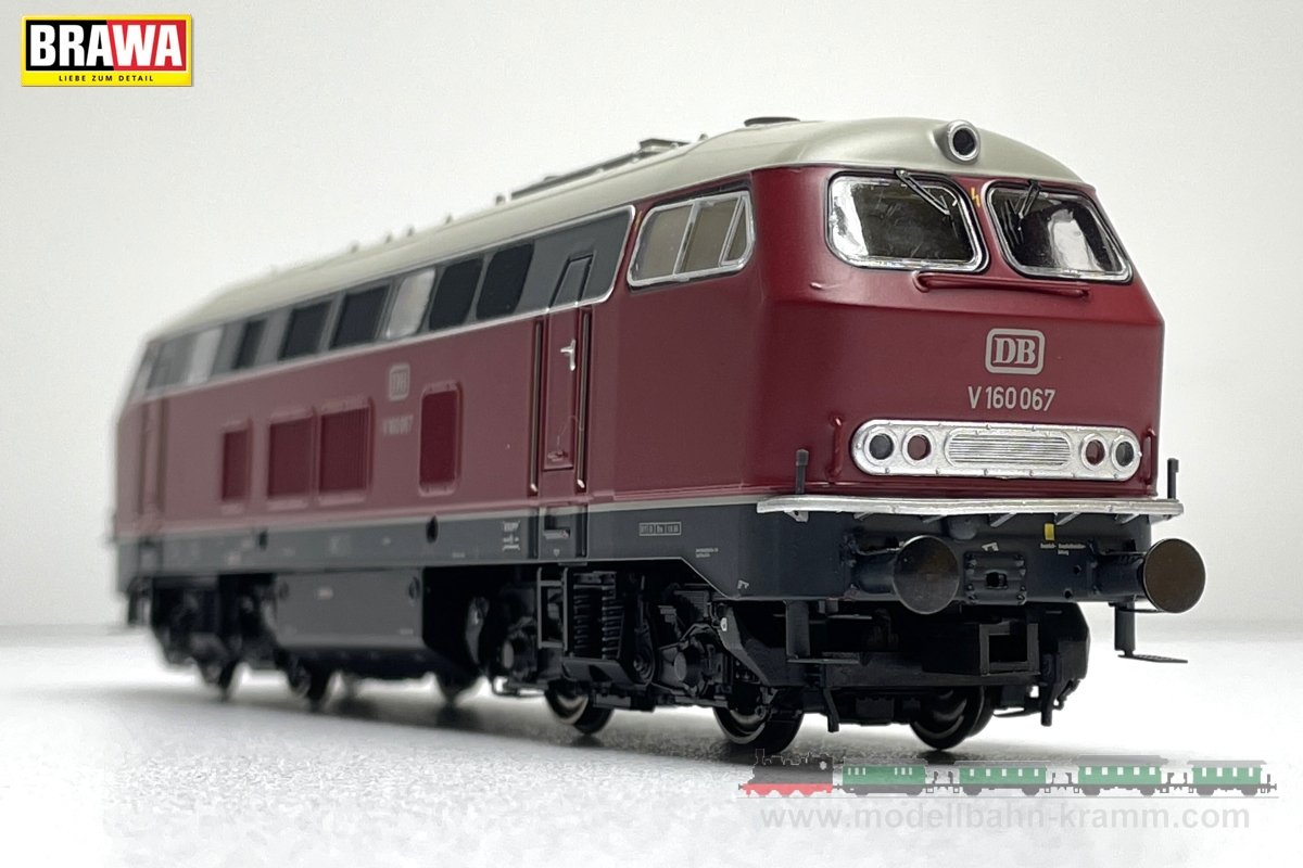 Brawa 41156, EAN 4012278411569: H0 DC analog Diesellokomotive BR V160 der DB Ep. 3