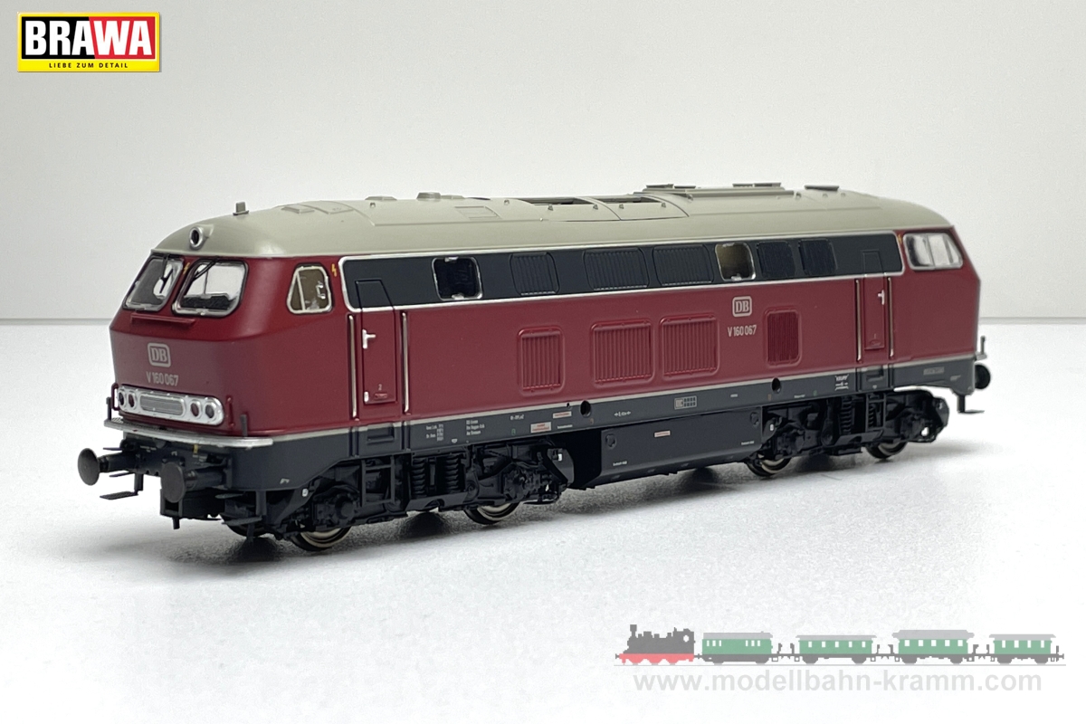 Brawa 41159, EAN 4012278411590: H0 AC Sound Diesellokomotive BR V160 der DB Ep. 3