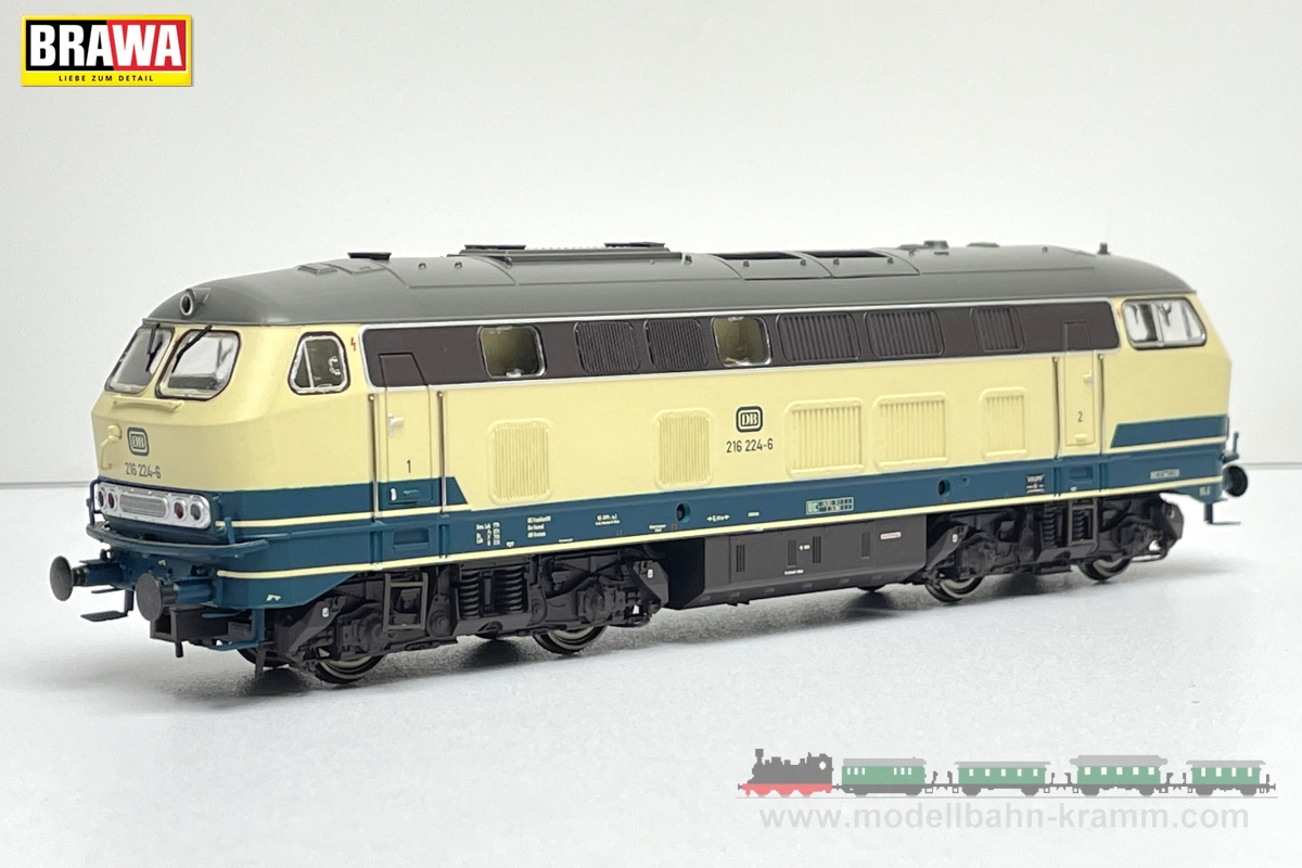 Brawa 41166, EAN 4012278411668: H0 Diesel Locomotive 216 DB, IV, DC Dig.