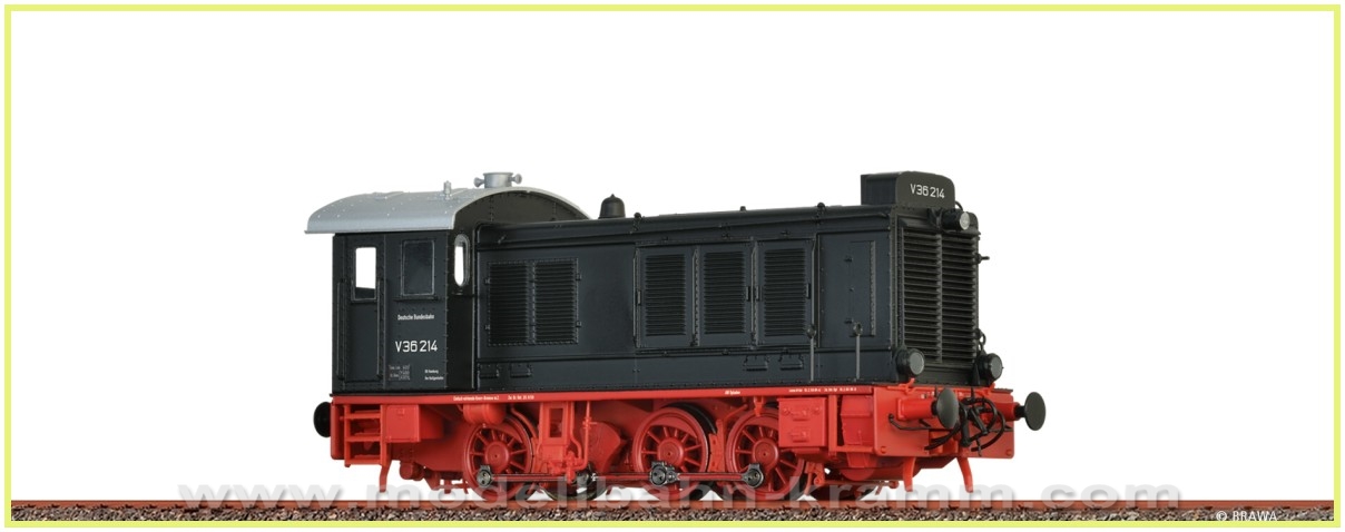 Brawa 41656, EAN 4012278416564: H0 DC Sound Diesellokomotive BR V36 der DB Ep. 3
