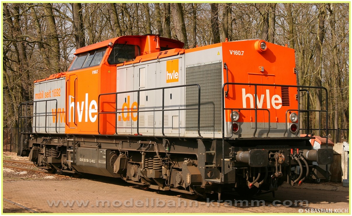 Brawa 41702, EAN 4012278417028: H0 DC Sound Diesellokomotive BR 203 der HVLE Ep. 6