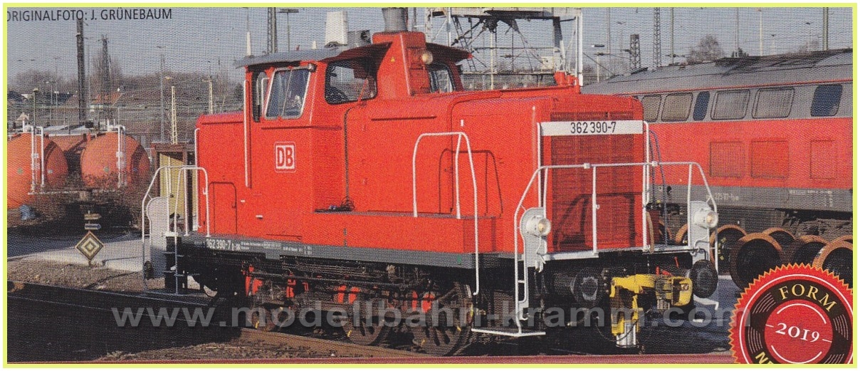 Brawa 42414, EAN 4012278424149: H0 DC Sound Diesellokomotive 362 der DB AG Ep. 6