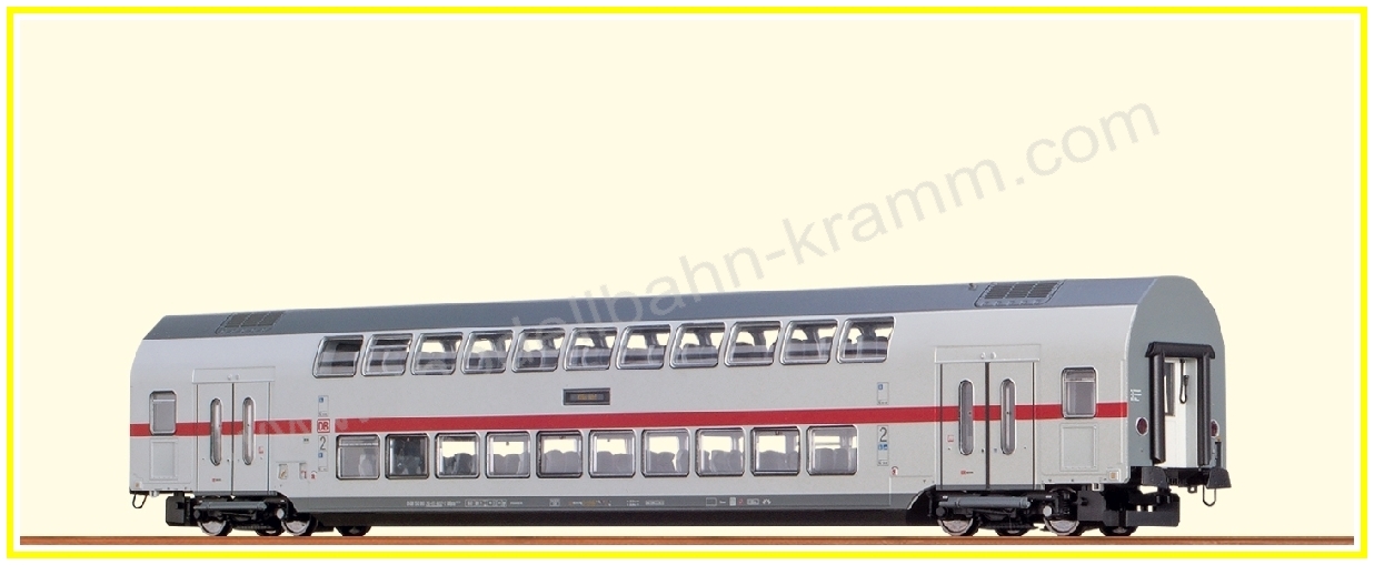 Brawa 44509, EAN 4012278445090: H0 DC digital TWINDEXX Vario IC-Doppelstock-Mittelwagen 2. Klasse