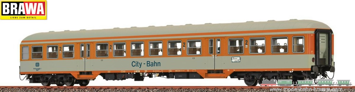 Brawa 46641, EAN 4012278466415: H0 DC City Bahn Bnrzb der DB Epoche IV
