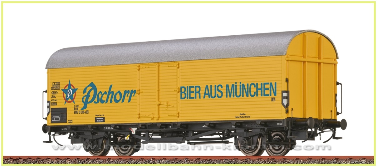 Brawa 47618, EAN 4012278476186: H0 Refrigerator Car Ibdlps3 DB, IV, Pscho