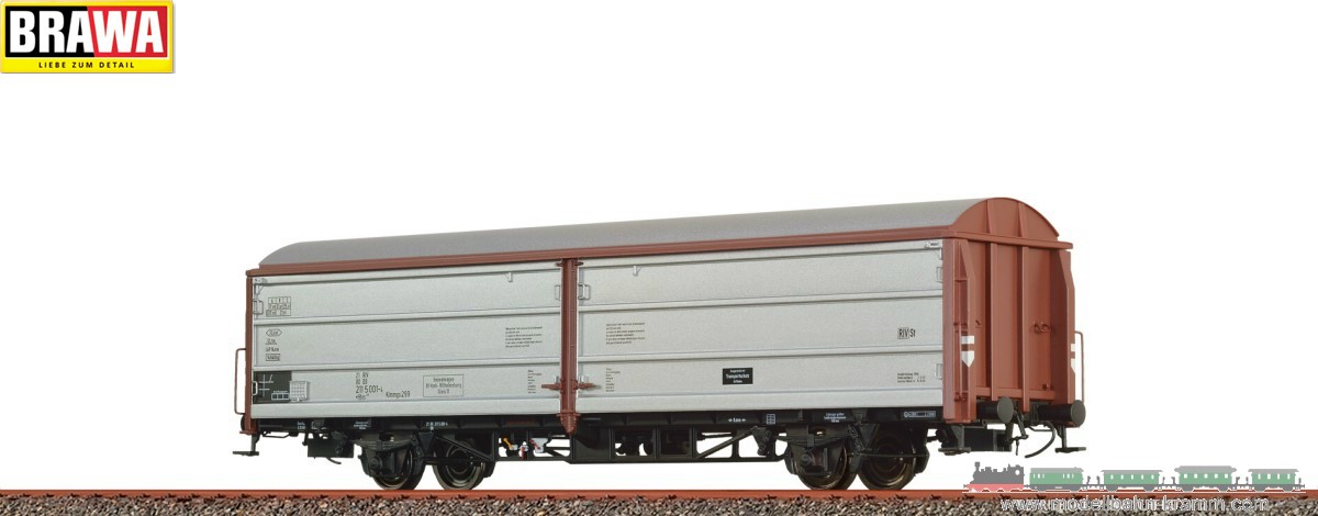 Brawa 48992, EAN 4012278489926: H0 DC Güterwagen Klmmgs 299 DB