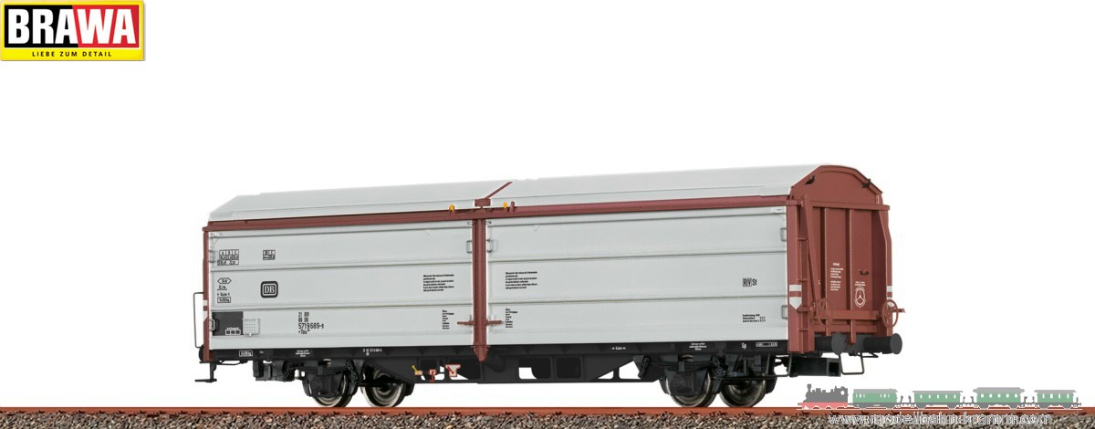 Brawa 48994, EAN 4012278489940: H0 DC Güterwagen Tbis 875 DB