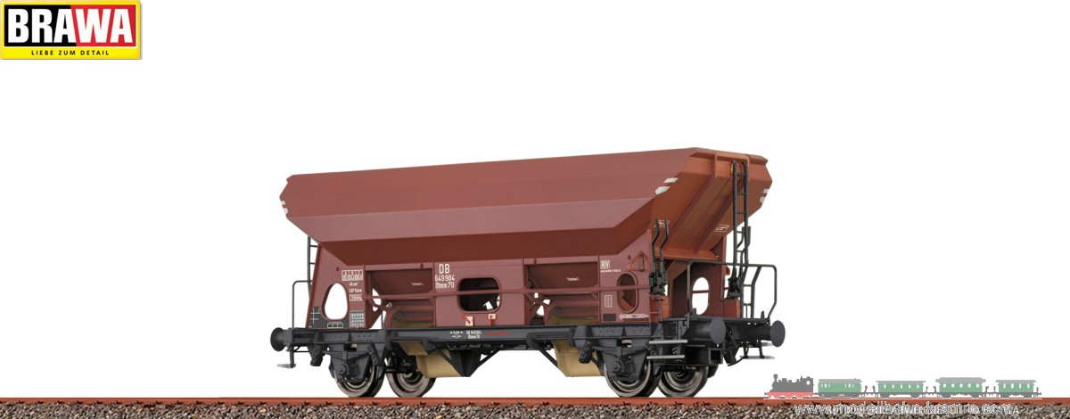 Brawa 49549, EAN 4012278495491: H0 DC Offener Güterwagen Otmm 70 DB
