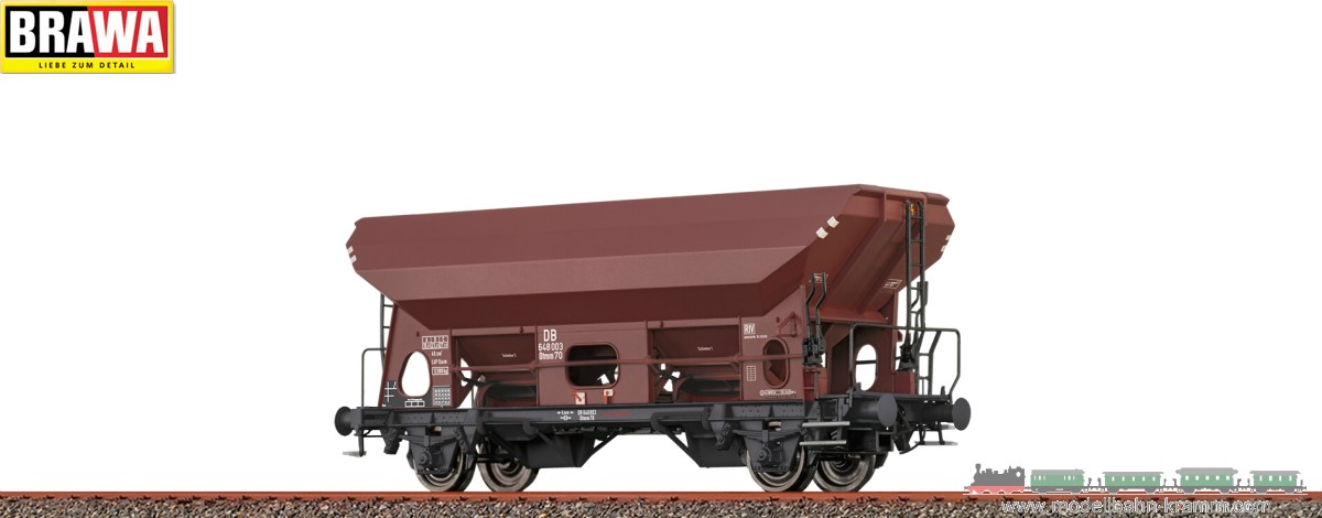 Brawa 49559, EAN 4012278495590: H0 Freight Car Otmm 70 DB, III