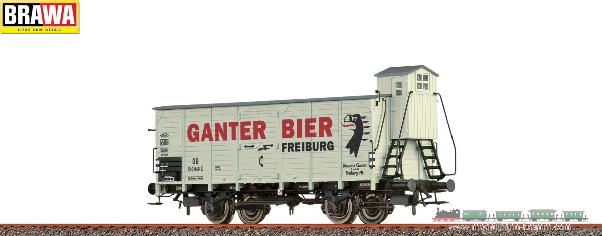 Brawa 49871, EAN 4012278498713: H0 GW-G [P] Bierwagen DB, III, Ganter