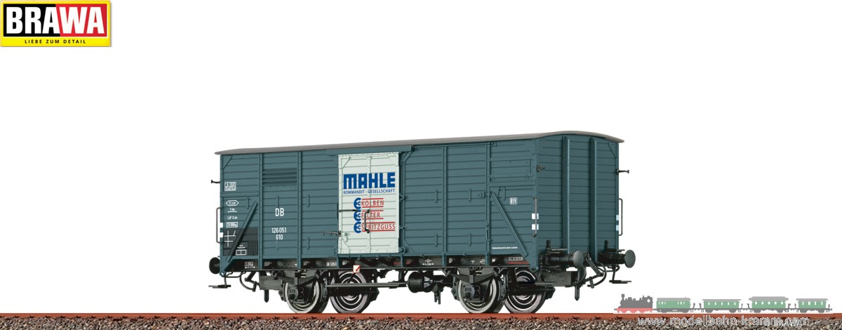 Brawa 49896, EAN 4012278498966: H0 Freight Car G 10 DB, Epoch III, Mahle