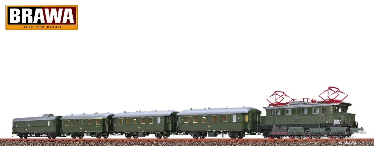 Brawa 50895, EAN 4012278508955: H0 Train Set Höllentalbahn DB, Set of 5
