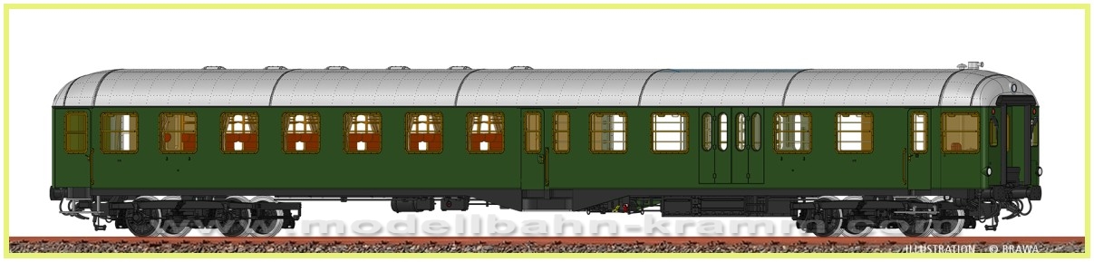 Brawa 58031, EAN 4012278580319: H0 AC Steuerwagen BDymf 456 der DB