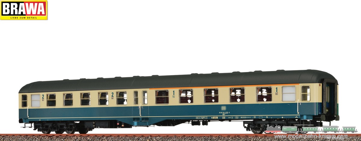 Brawa 58061, EAN 4012278580616: H0 AC Reisezugwagen AByl 411 DB