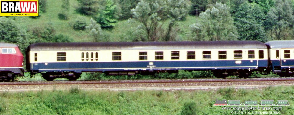 Brawa 58153, EAN 4012278581538: H0 AC Halbgepäckwagen BDm 272 DB